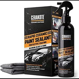 Rapid Ceramic Paint Sealant Kit Maximum Gloss & Shine Extremely